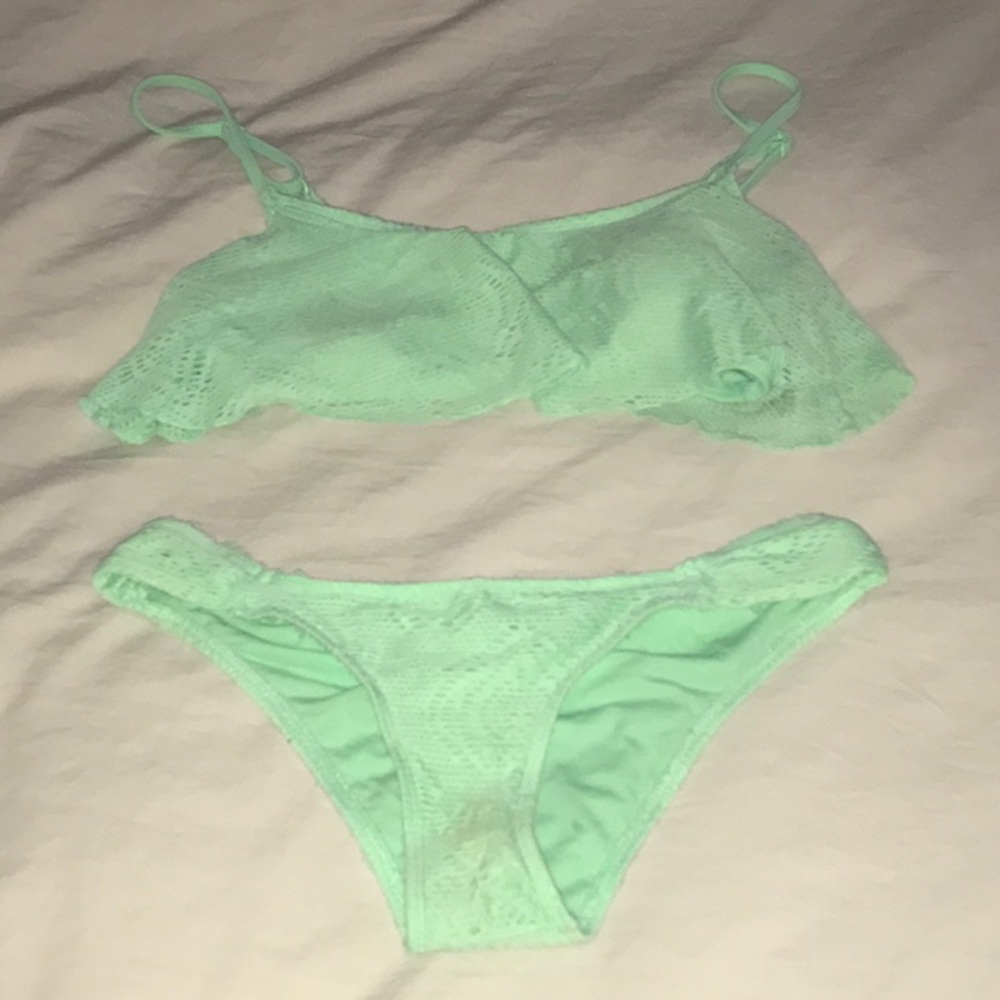 Two piece bathing suit
